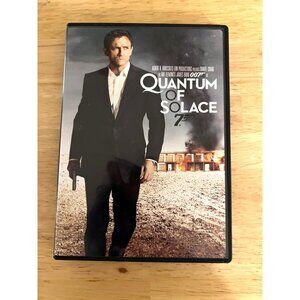 Quantum Of Solace 007 James Bond 2008 DVD Daniel Craig Action Thriller Pre-Owned